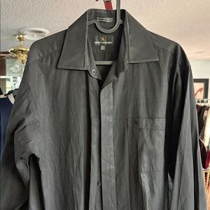 Stacy Adams Black Men's Shirt